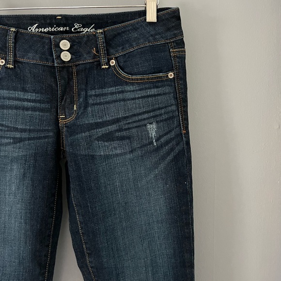 American Eagle Artist Jeans Cropped 8 Regular - Picture 6 of 11